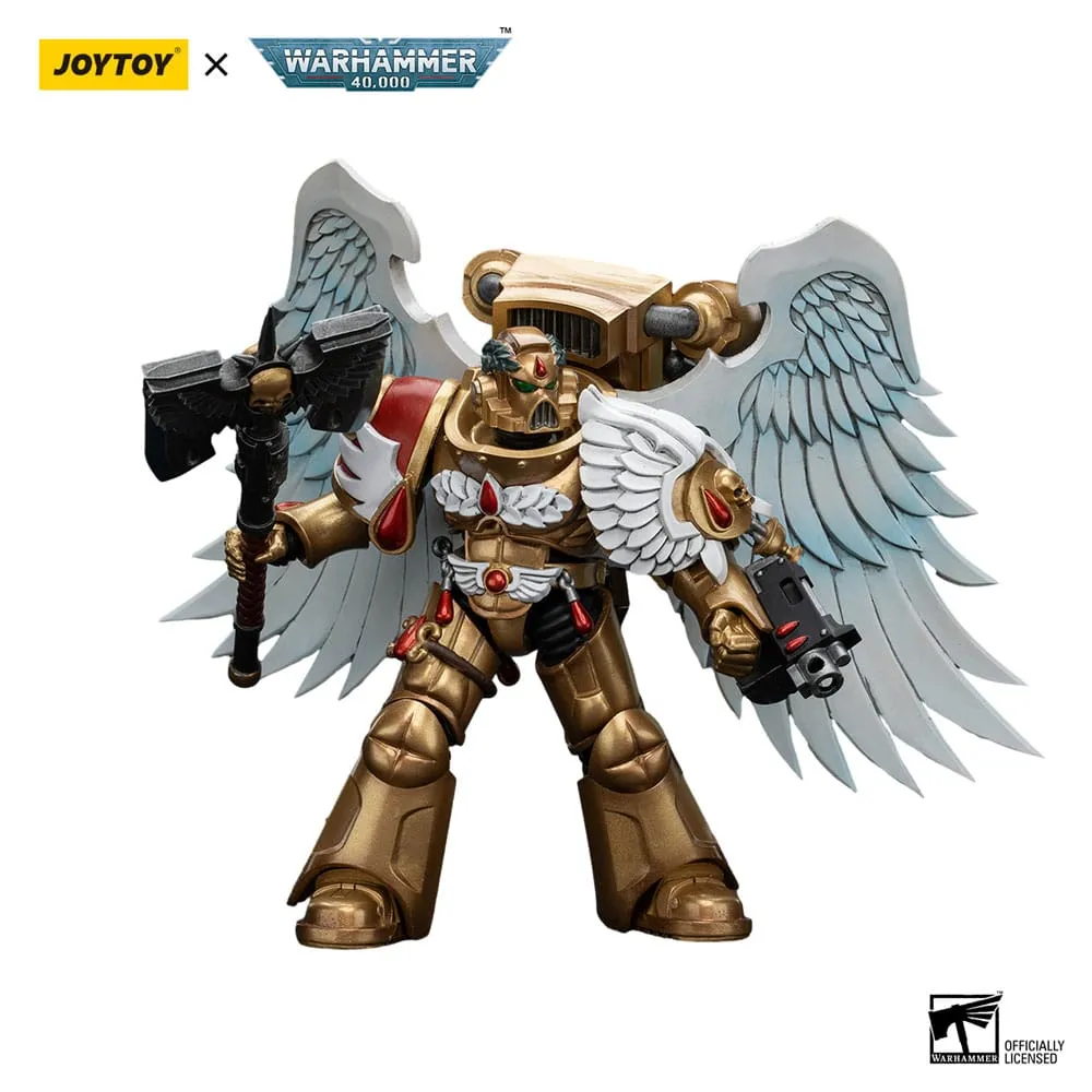 Warhammer 40 000 Action Figure 1/18 Blood Angels Sanguinary Guard with Encarmine Axe 12 cm